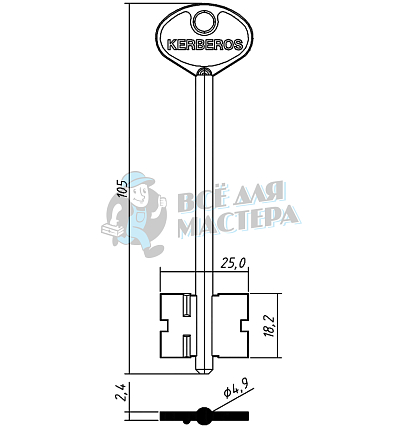 KER2D (желтый)