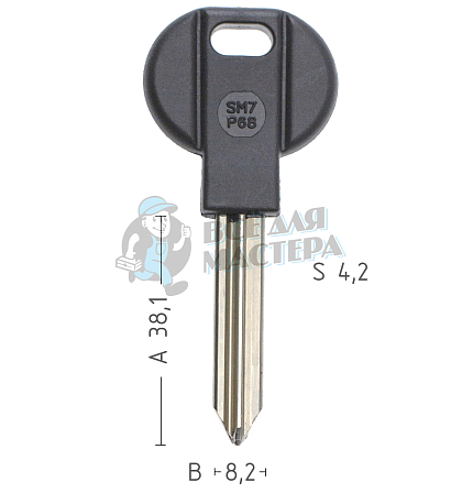 SIX-3.P   SX9AP   SI17AP   SM7P68 - Чертеж