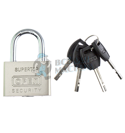Навесной замок SUPERTOP "ОРЁЛ" 57мм