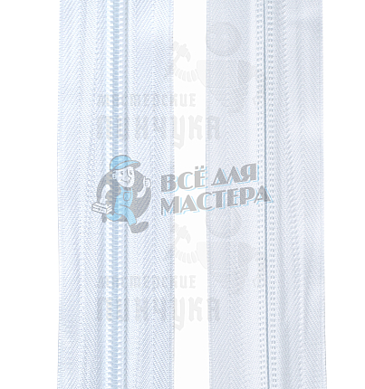 Молния-рулон Спиральная, тип 8, цвет Белый 101