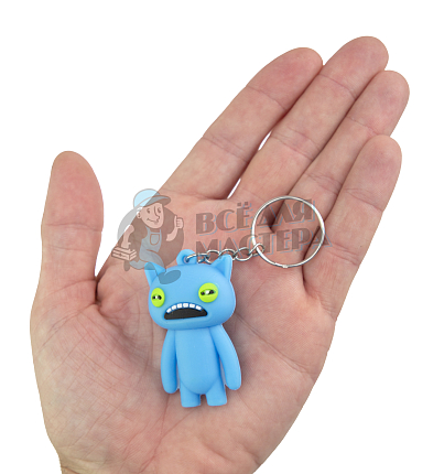 Брелок для ключей "FUGGLER", цв.голубой