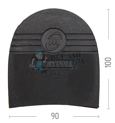 Набойка "Magna Super" Киров р. 72 т.7, цв.черный