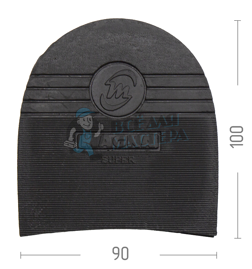 Набойка "Magna Super" Киров р. 72 т.7, цв.черный