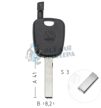 TP00BM6P HU92RTE T00HF70P а/пласт.с мест.п/чип BMW - Чертеж