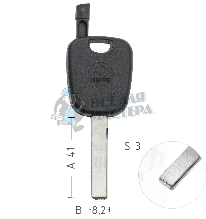 TP00BM6P HU92RTE T00HF70P а/пласт.с мест.п/чип BMW