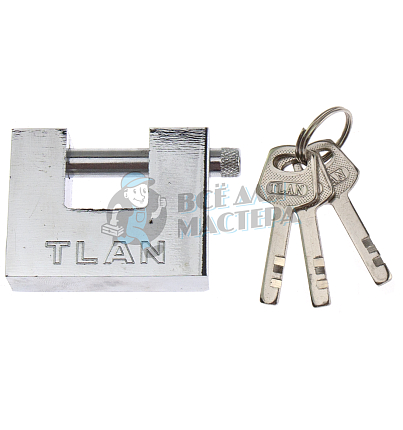 Навесной замок "TLAN" hardened 58мм
