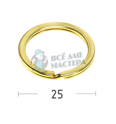 КОЛЬЦО ЗОЛОТО 25D ПЛОСКОЕ
