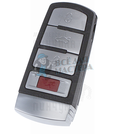 Корпус ключа HU-HAA.P1 HU66 HF55P65 3 кнопки 2 КНР