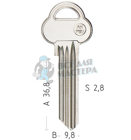 ASPB7 ASS102R A37PB AA84R - Чертеж