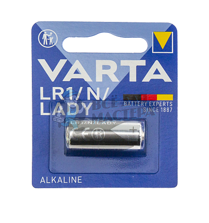 Батарейка VARTA LR1 N Lady BL1 (1/10/100) - Чертеж