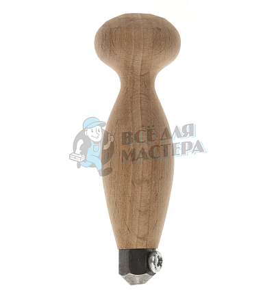 Ручка цанговая деревян. 8см