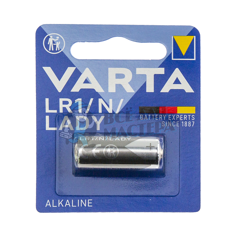 Батарейка VARTA LR1 N Lady BL1 (1/10/100)