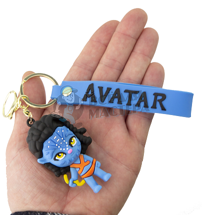 Брелок для ключей Аватар + карабин (4)