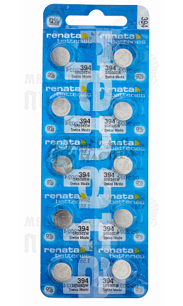 Батарейка часовая RENATA R394 SR936SW BL10 (10/100)