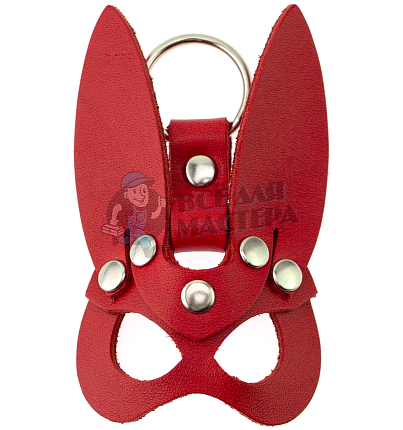 Брелок Зайка, цв.красный