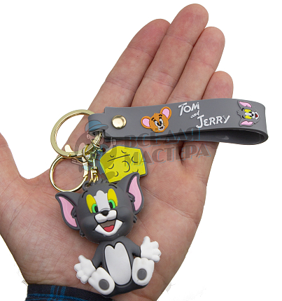 Брелок для ключей "Кот Том" + карабин