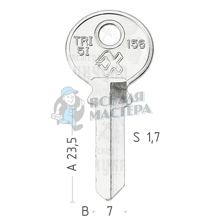 TRI5I TR3 TL6R TRC30L TRICIRCLE АНГЛ  КНР - Чертеж