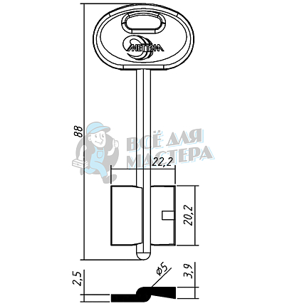 MET6DP (желтый)