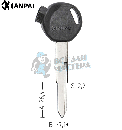 Honda (магнит) авто 1-паз 60мм