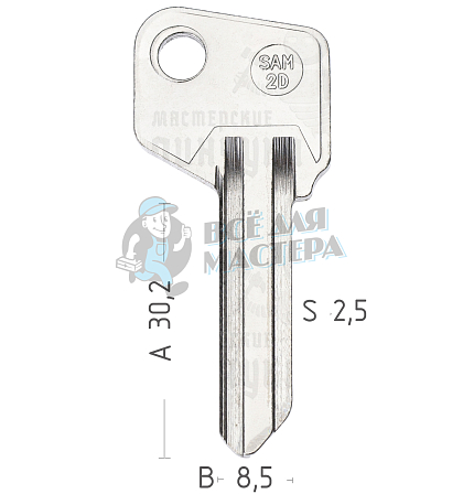 SAM-2D   SMA1   SMR2   SMA2D - Чертеж