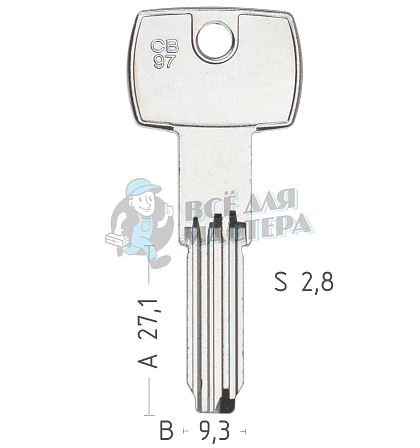 CO58 COR-77  CB97  CRB81  - Чертеж