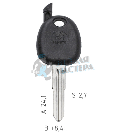T00KIA5P TP00HY-12.P1 а/пласт.с мест.п/чип KIA/HYUNDAI - Чертеж