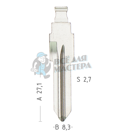 Лезвие GT15RFH 20Y - Чертеж