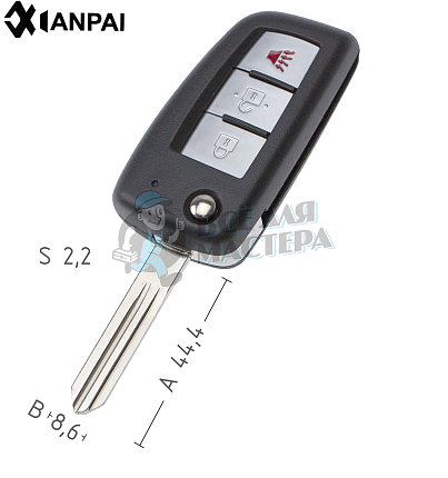 Корпус  NISSAN NSN14 3кн выкидн КНР