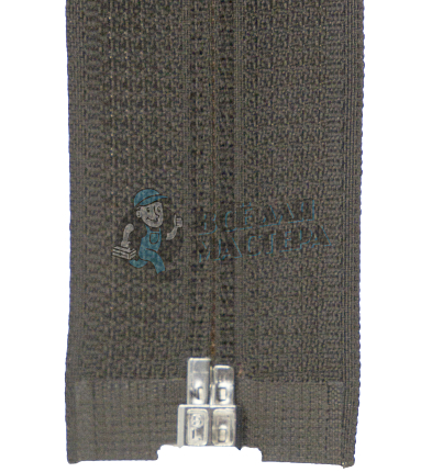 Молния спиральная (витая) тип 5 60см разъем цв 328 груша РЕВЕРС