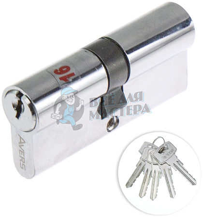Цилиндровый механизм Avers ZC-70-CR - Чертеж
