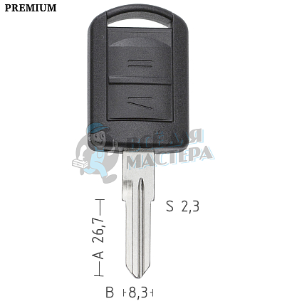 Корпус  Opel OP-D.P  YM28 2кн ремкомплект КНР
