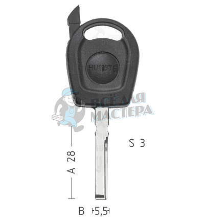 T00HF51P TP00ME-7P1 HU116TE а/пласт.с мест.п/чип Mercedes