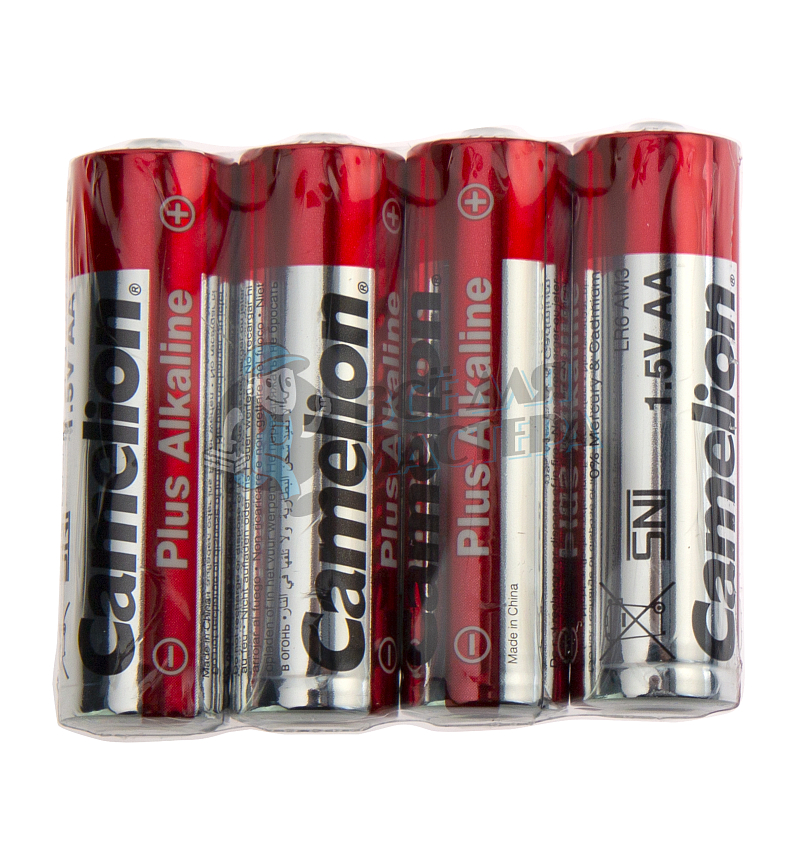 Батарейка Camelion LR6 Shrink 4 Plus Alkaline (4/60/200)