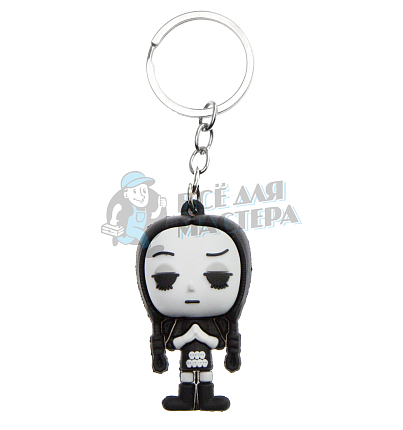 Брелок для ключей "Уэнздэй Аддамс" 