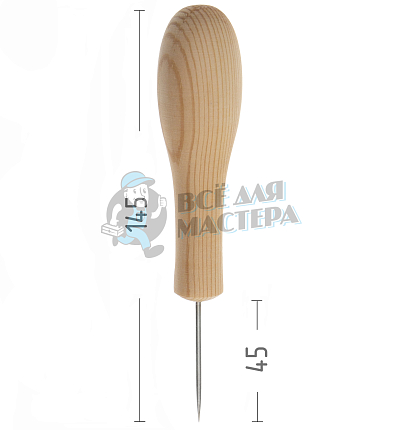Шило (Канцелярское) Т.2,0 деревянная ручка