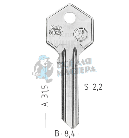 YI6S YA-22I YA31R YAL6L - Чертеж