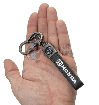 Авто карабин кожаный HONDA