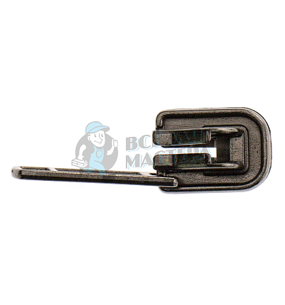 Бегунок "Трактор", тип 5, сумочный, цв.черный никель