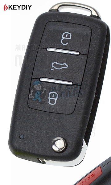 Ключ серии B08-4 REMOTE КНР - Чертеж