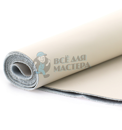 Искусственная кожа на микрофибре (тип Nappa Premium) цв. жасмин (218-39), т.1,2мм 100см*140см