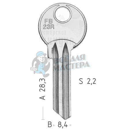 GUA2R GUA-2 FB23R GUD10L - Чертеж