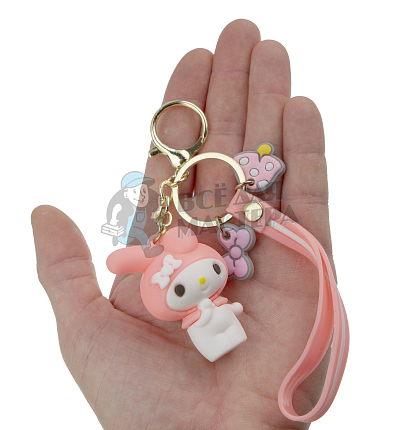 Брелок для ключей "Зайчик Мелоди" + карабин