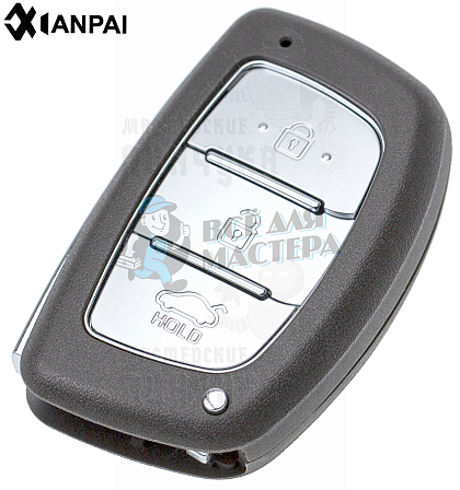 Корпус ключа 3кн TOYO30P1_TY47P80_TOY48P HYUNDAI  //  КНР - Чертеж