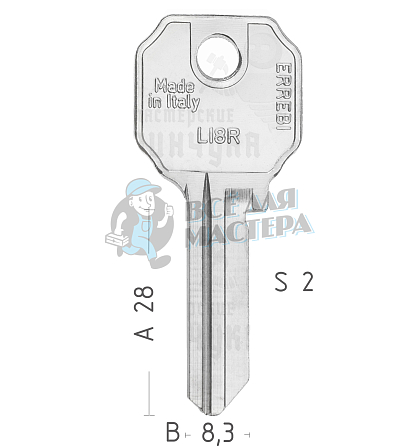 LI8R LIN-15I LC11R LC22L - Чертеж
