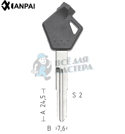 SZ16RP SUZU-15D.P а/пласт. магнит SUZUKI - Чертеж