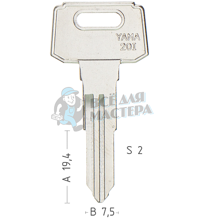 YAMA20I YH30R YM38L YA24R - Чертеж