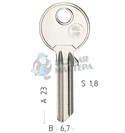 GE6D GE3 GG5PD - Чертеж