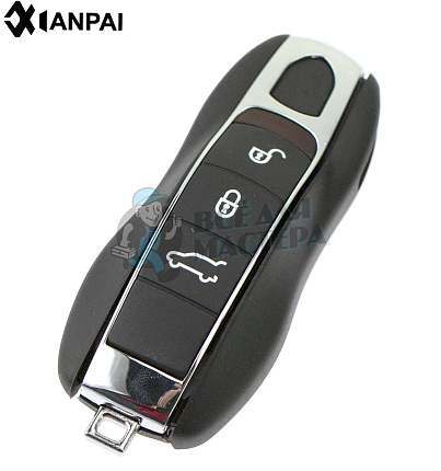 Корпус ключа HU-HAA HU66 HF55 3 кнопки КНР Porsche