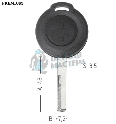 Корпус  Mitsubishi HU56R 2кн.контейнер  КНР