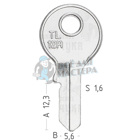 TR12R TRI-1D TL12R TRC2L - Чертеж